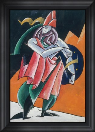Framed Soldier, 1922 Print