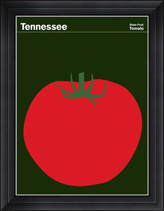 Framed Montague State Posters - Tennessee Print