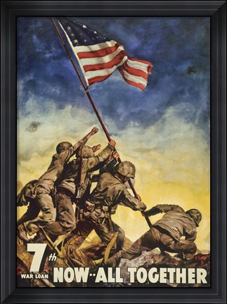 Framed Marines All Together Print