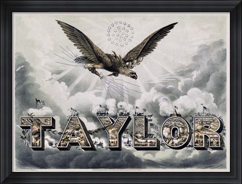 Framed Taylor&#39;s Victories Print