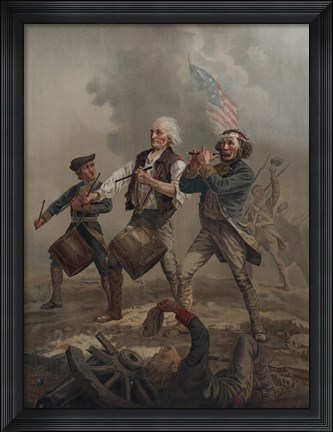 Framed Yankee Doodle 1776 Print