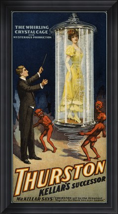 Framed Thurston Kellar&#39;s Successor Print