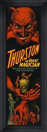 Framed Thurston the Great Magician Print