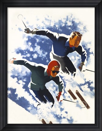 Framed Jantzen by Binder Print