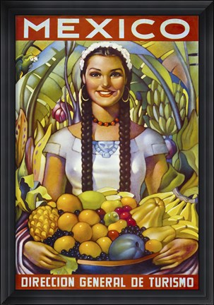 Framed Mexico Print