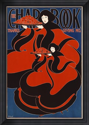 Framed Chap Book Thanksgiving Print