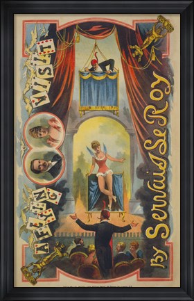 Framed Flying Visit by Servais Le Roy Print