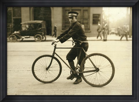 Framed Typical Birmingham, Alabama Messenger Print