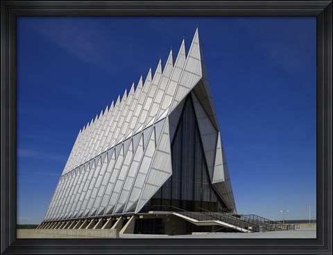 Framed Air Force Academy Chapel Coloradon Springs Print