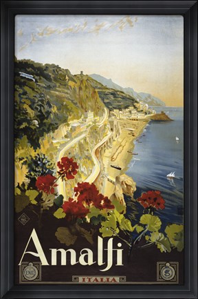 Framed Amalfi Print