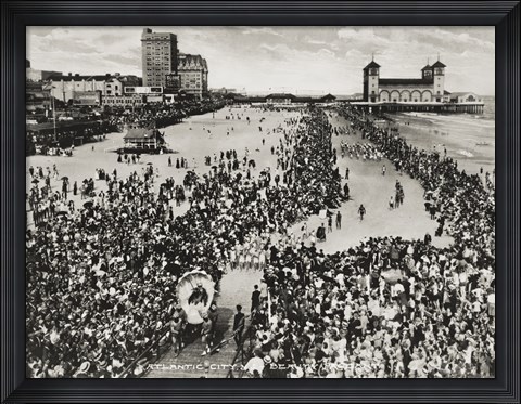 Framed Atlantic City, NJ Print