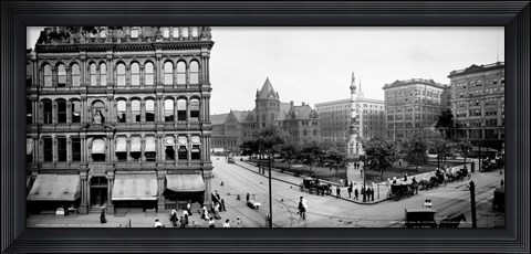 Framed Buffalo Panorama1 Print