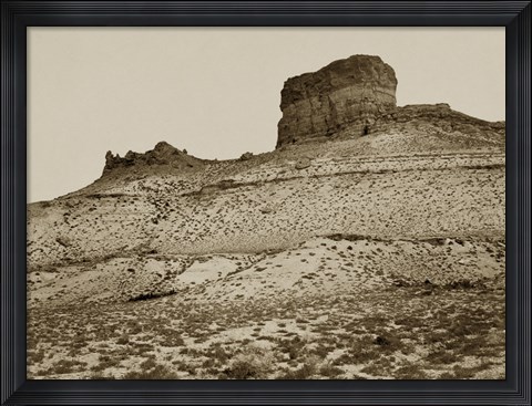 Framed Buttes near Green River City, WY Print