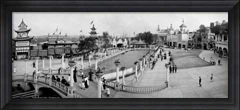 Framed Luna Park, Pittsburgh, Pa. Print