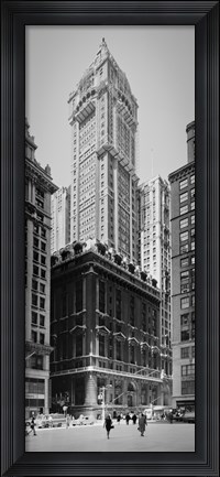 Framed Singer Tower, New York Print
