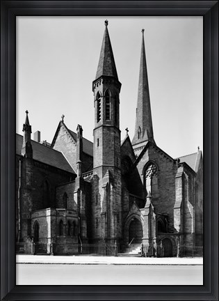 Framed St. Paul&#39;s Episcopal Cathedral, Buffalo Print
