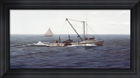 Framed New Way, Old Way Print