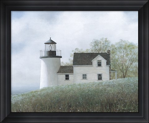 Framed Foggy Morning In May Print