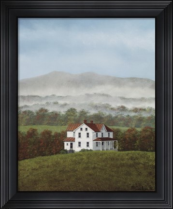 Framed October Mist Print