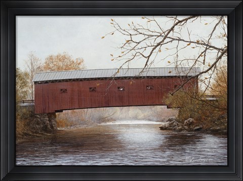 Framed New England Remembered Print