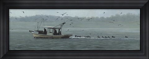 Framed Breakfast Guests Print