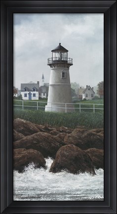 Framed Island Light Print