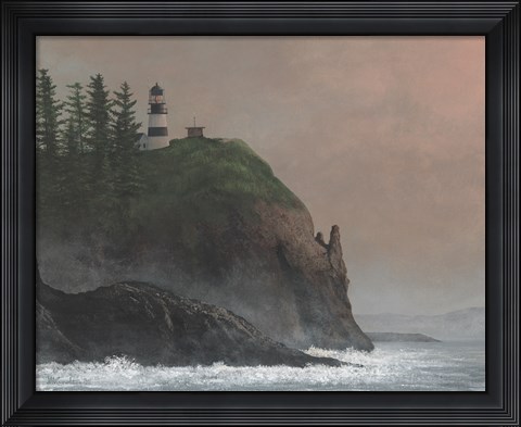 Framed Cape Disappointment Light Print