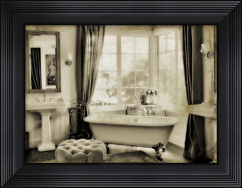 Framed Powder Room Print