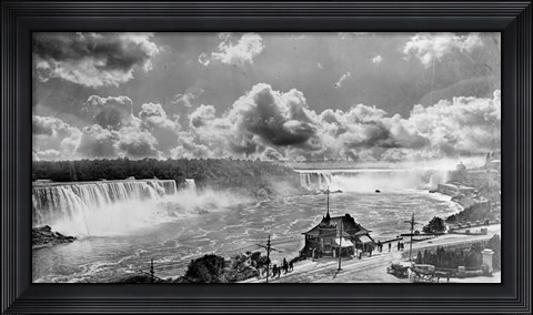 Framed Niagara Falls1913 Print