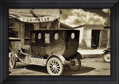 Framed Vintage Auto Print