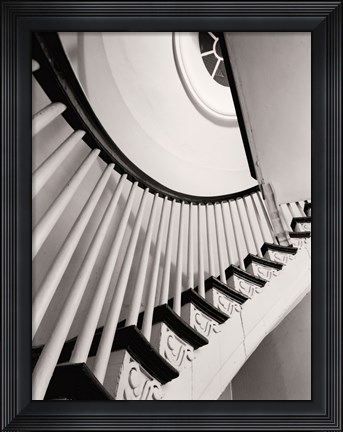 Framed Winding Staircase Print