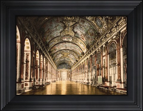 Framed Hall of Mirrors Versailles Print