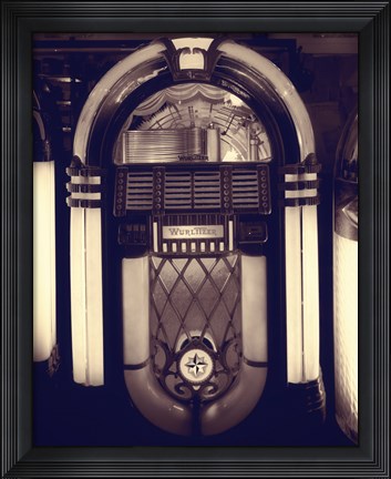 Framed Jukebox Print