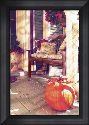 Framed New England Autumn IV Print