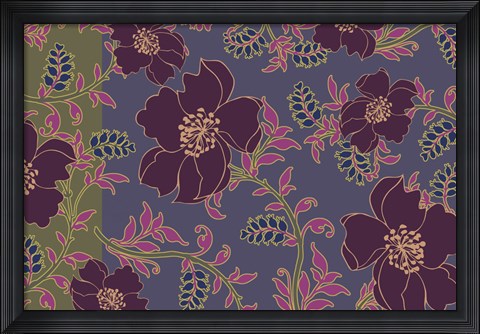 Framed Nomad Flowers Print