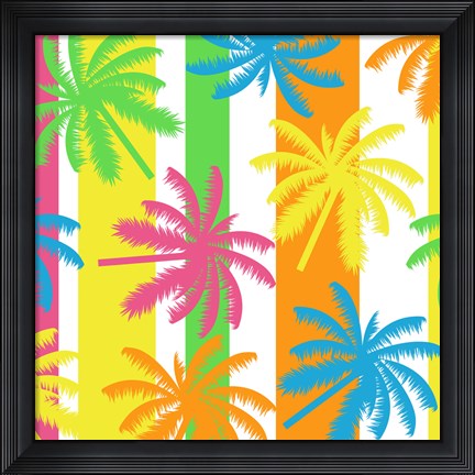 Framed Summer Fun V Print