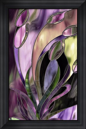 Framed Swaying Glass Print