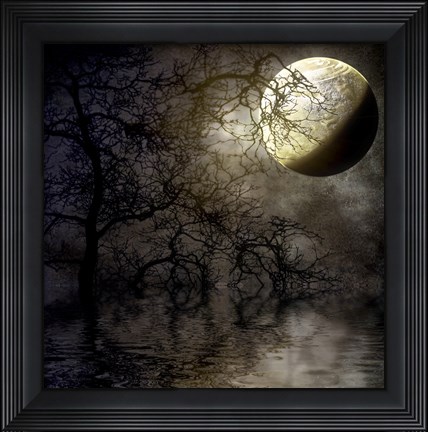 Framed Last Chance Moon Print
