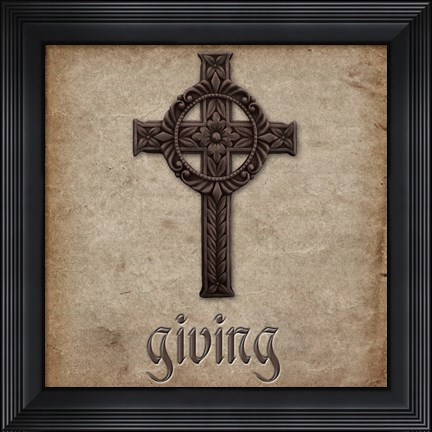 Framed Spiritual Pack Giving Print