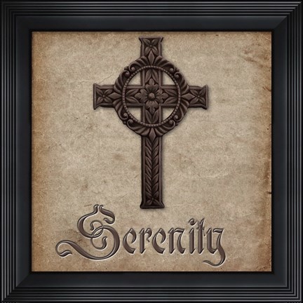 Framed Spiritual Pack Serenity Print