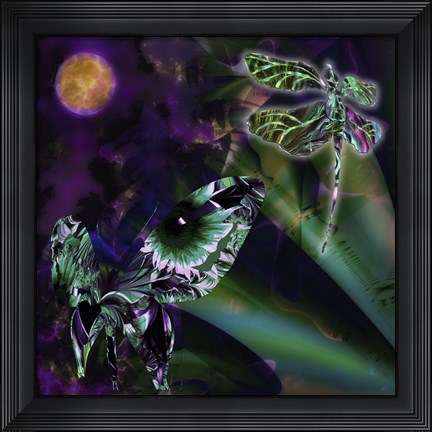 Framed Night Safari Print