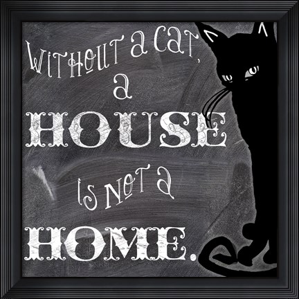 Framed Without A Cat Print