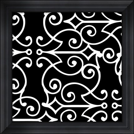 Framed Arabesque Print