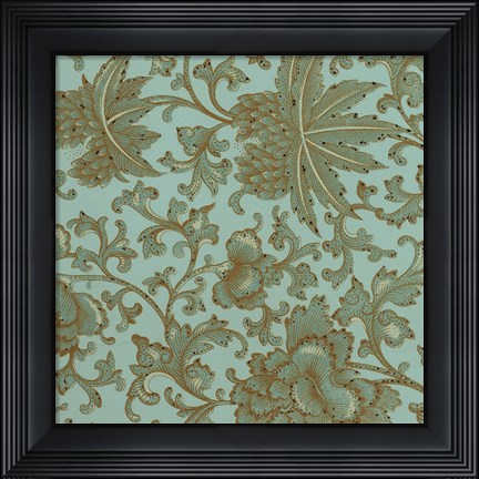 Framed Artichoke Flowers Print