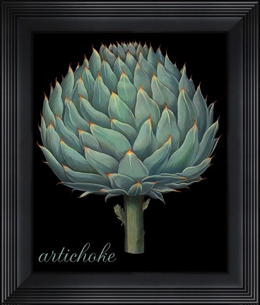 Framed Artichoke Print