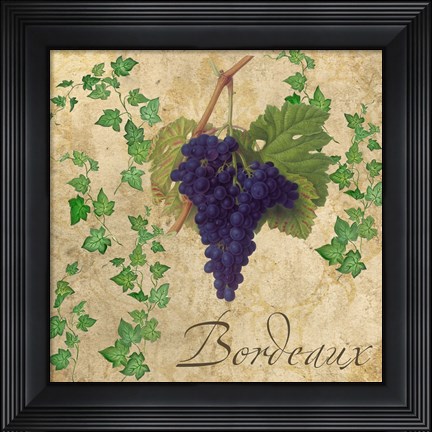 Framed Bordeaux Print
