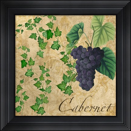 Framed Cabernet Print