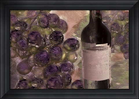 Framed Tuscany Vintage Print