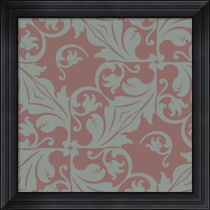 Framed Florettes Print