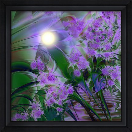 Framed Purplescape Print